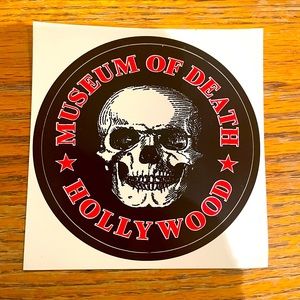 Authentic Museum of Death Sticker